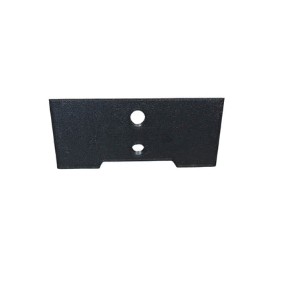 EK Civic armrest support bracket side profile highlighting shape and mounting tabs.