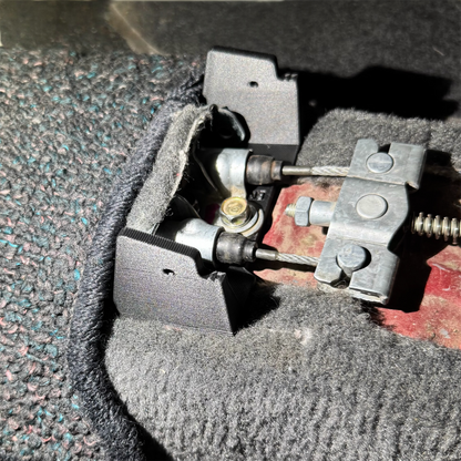 Armrest mounting bracket for EK Civic to fix loose armrest and restore firm console support.