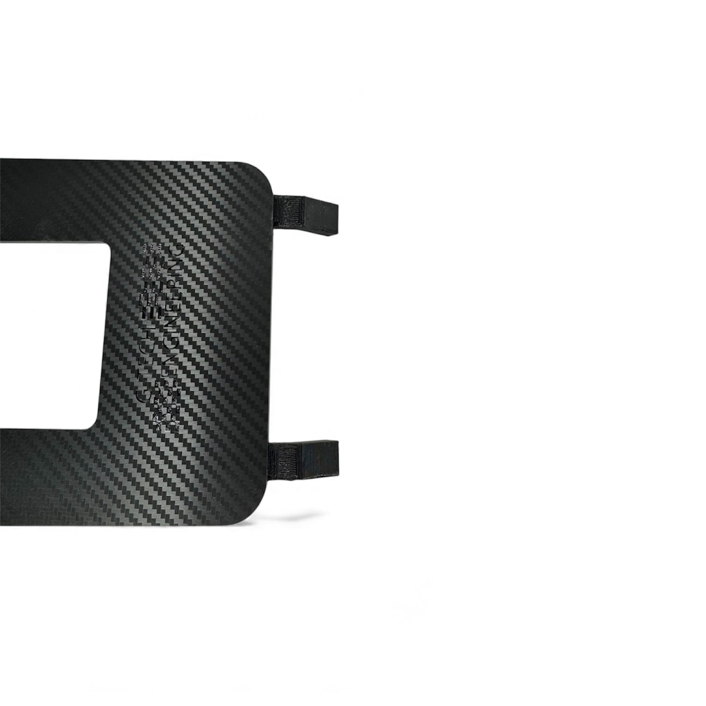 EK Civic short shifter plate in carbon fiber – precision fit for B/D series gearbox.